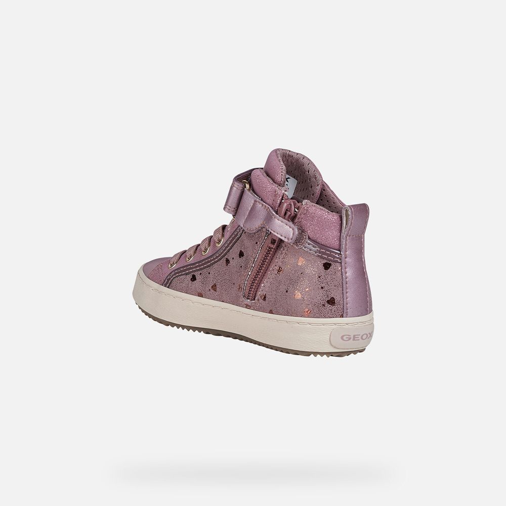 Basket Geox Kalispera - Rose - Fille 471325-FWH